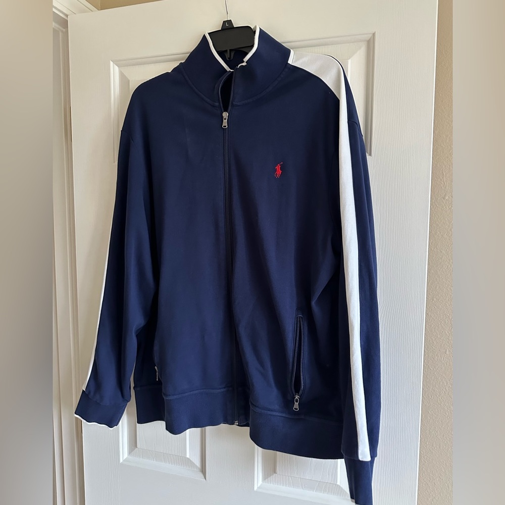 Polo Ralph Lauren navy jacket EUC